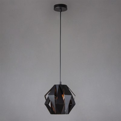 Светильник Moire 40Вт E27 чёрный 21x21x94см - фото 767249