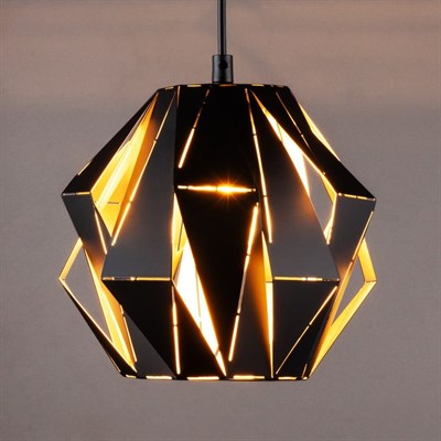 Светильник Moire 40Вт E27 чёрный 21x21x94см - фото 767250