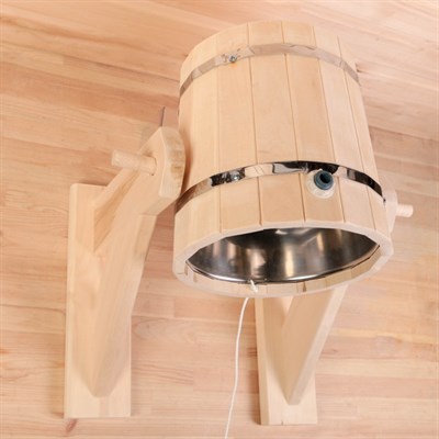 Обливное устройство из липы, 9л, нержавеющая вставка, "Добропаровъ" - фото 797033