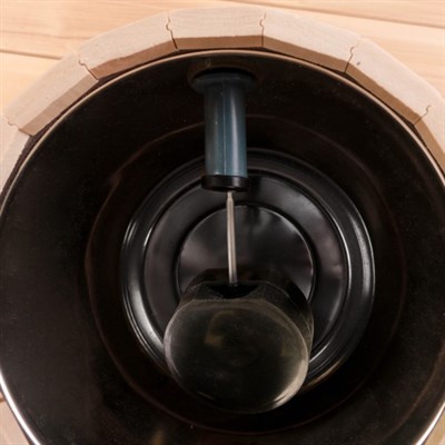 Обливное устройство из липы, 9л, нержавеющая вставка, "Добропаровъ" - фото 797034