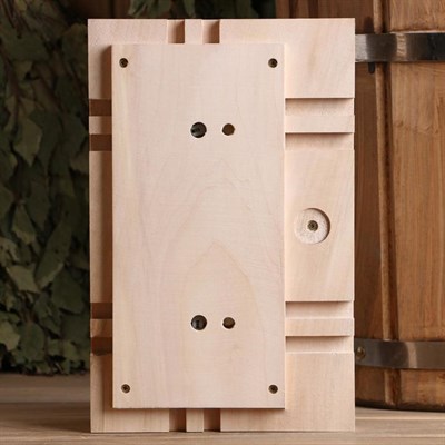 Банная станция, часы песочные + термометр + термогигрометр для бани и сауны, 25,4×17.5 см - фото 803646