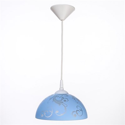 Светильник  Колпак "Андри" 1 лампа E27 40Вт Синий  д.250 - фото 850038