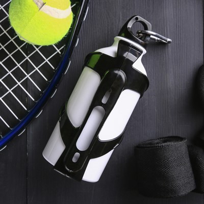 Бутылка для воды «Free rider», с держателем, 400 мл - фото 922648