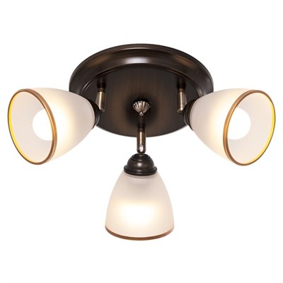 Люстра-спот "Эсмиральда", 3 лампы, Е27, 60 Вт - фото 963567