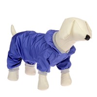Комбинезон для собак синий, размер  XL (ДС 32-34 см, ОШ 32  см, ОГ 46-48 см)