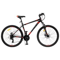 Велосипед 27,5" Stels Navigator-700 MD, F010, цвет черный/красный, размер 17,5"
