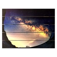 Картина для бани "Звездное небо", МАССИВ, 40×30 см