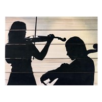 Картина для бани, тематика люди "Музыканты", МАССИВ, 40×30 см