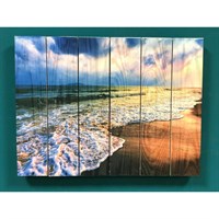 Картина для бани, с УФ печатью &quot;Море&quot;, МАССИВ, 30×40 см