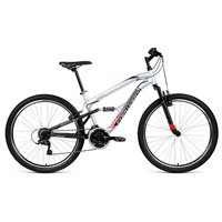 Велосипед 26" Forward Benfica 1.0, 2019, цвет серый матовый, размер 18"