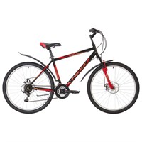 Велосипед 26&quot; Foxx Aztec D, 2019, цвет красный, размер 20&quot;