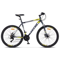 Велосипед 27,5&quot; Десна-2710 MD, V020, цвет серый/жёлтый, размер 17,5&quot;