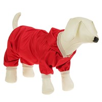 Комбинезон для собак, размер L (ДС 28-30 см, ОШ 32 см, ОГ 36-40 см) красный