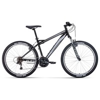 Велосипед 26&quot; Forward Flash 1.0, 2020, цвет чёрный/серый, размер 19&quot;