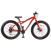 Велосипед 26" Stels Aggressor MD, V010, цвет красный/серый, размер 20"