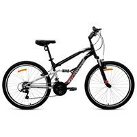Велосипед 26" Forward Benfica 1.0, 2019, цвет чёрный матовый, размер 16"