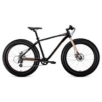 Велосипед 26&quot; Forward Bizon, 2020, цвет чёрный/бежевый, размер 18&quot;