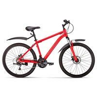Велосипед 26&quot; Forward Hardi 2.0 disc, 2020, цвет красный, размер 17&quot;