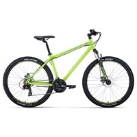 Велосипед 27,5" Forward Sporting 2.0 disc, 2020, цвет светло-зелёный/серый, размер 17"