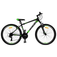 Велосипед 26&quot; Stels Navigator-500 V, V030, цвет чёрный/зелёный, размер 18&quot;