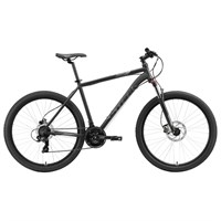 Велосипед 27,5&quot; Stark Hunter 2 HD, 2020, цвет чёрный/серый, размер 18&quot;