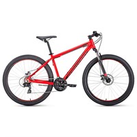 Велосипед 29&quot; Forward Apache 2.0 disc, 2020, цвет красный/черный, размер 17&quot;