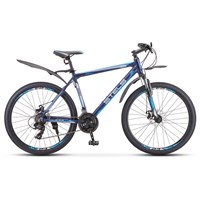 Велосипед 26" Stels Navigator-620 MD, V010, цвет темно синий, размер 14"