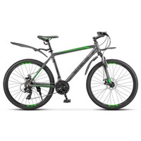Велосипед 26&quot; Stels Navigator-620 MD, V010, цвет антрацит, размер 17&quot;