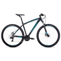 Велосипед 29" Forward Next 2.0 disc, 2020, цвет чёрный/бирюзовый, размер 19"