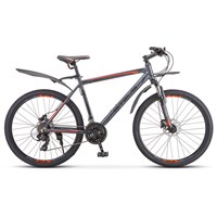 Велосипед 26&quot; Stels Navigator-620 D, V010, цвет антрацитовый, размер 14&quot;