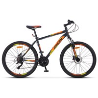 Велосипед 26" Десна-2610 D, V010, цвет серый/оранжевый, размер 16"