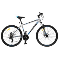 Велосипед 27,5&quot; Stels Navigator-700 MD, F010, цвет серебристый/синий, размер 17,5&quot;