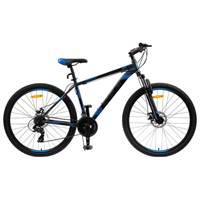 Велосипед 27,5" Stels Navigator-700 MD, V020, цвет серый/синий, размер 17,5"