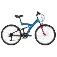 Велосипед 26" Foxx Attack, 2020, цвет синий, размер 18"