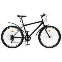 Велосипед 26&quot; Progress модель Crank RUS, цвет темно-зеленый, размер 17&quot;