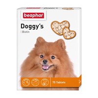 Витамины Beaphar "Doggy's" для собак, биотин, 75 шт