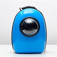 Рюкзак-переноска 30 х 24 х 42 см, пластик, голубой