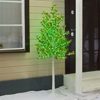 Дерево светодиодное "Клён зеленый", 1,8 м, 350 LED, 220 В, ЗЕЛЁНЫЙ