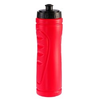 Бутылка для воды 750 мл «Классика», велосипедная, пластик HDPE, красный, 7.5х25.5 см