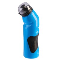 Бутылка для воды 700 мл, велосипедная, пластик LDPE, синяя, 10х7х25.5 см