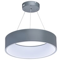 Люстра подвесная &quot;Ривз&quot; 40W LED графитовый 45x45x231см