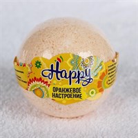 Бурлящий шар Happy "Оранжевое настроение", 130 г