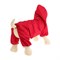 Комбинезон  для собак, размер XL (ДС 32-34 см, ОШ 32 см, ОГ 46-48 см), красный - фото 1780579
