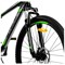 Велосипед 27.5" Stels Navigator-700 MD V020, цвет чёрный/зелёный, размер 17.5" - фото 1999092