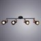 Светильник JOVI, 4x40Вт E14, цвет чёрный - фото 1999842