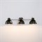 Светильник Grunge 3x40Вт E14 хром, черный - фото 2001387