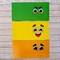 Обложка со вставками «Смайлы», 21.5×40 см - фото 2002586