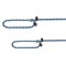 Поводок-полуудавка Trixie Mountain Rope, 1.7 м × 0.8 см (S-M), синий/зелёный - фото 2005057