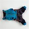 Комбинезон для собак, еврозима на меховом подкладе, XS (ОШ 18-22,ОГ 27-32,ДС 20 см), голубой   43337 - фото 2019815