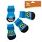 Носки нескользящие, размер  M (3/4 х 7 см), набор 4 шт, микс расцветок для мальчика - фото 2021030